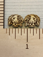 Dog head studs