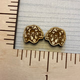 Dog head studs