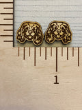 Dog head studs