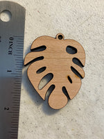 Monstera 4 Keychain Blank