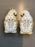 Gnome - Ribbon  Wood Blank