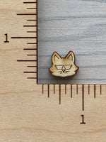 Cat - sunglasses Wood Blank