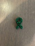 Stud - Cancer ribbon  Wood or acrylic Blank