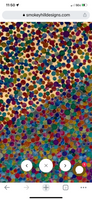Rainbow Dots Acrylic