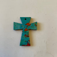 Leopard Cross Wood Blank