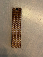 Bar - Chevron Engraved