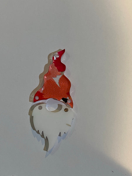 Gnome Hat and Beard Earring Blank