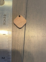 Connector - Round/Diamond/Rounded Diamond Wood Blank