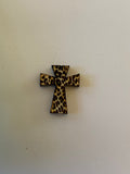 Leopard Cross Wood Blank