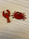 Crab and lobster