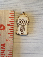 Gum ball machine dangle