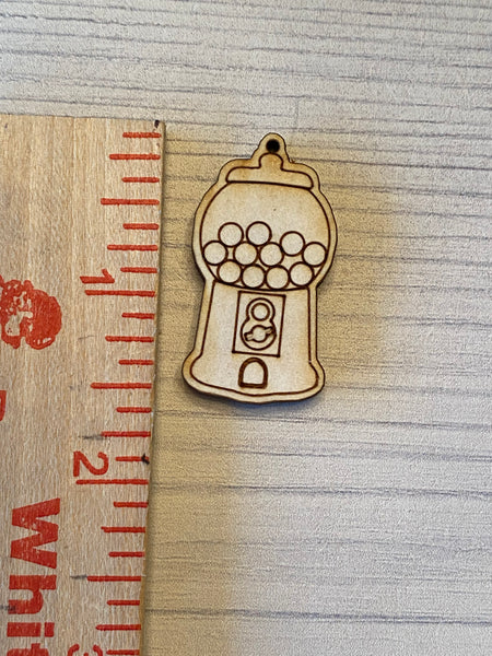 Gum ball machine dangle