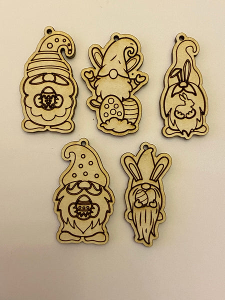 Easter Gnomes Wood Blank