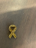 Stud - Cancer ribbon  Wood or acrylic Blank