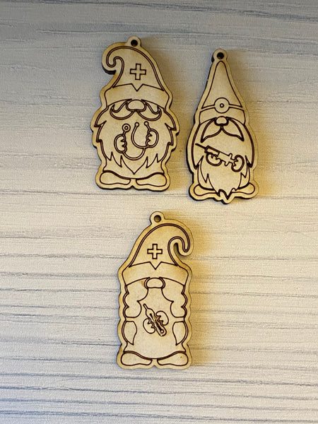 Gnome - Medical  Wood Blank