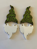 Gnome Hat and Beard Earring Blank