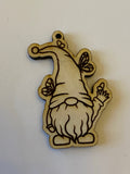 Flower Gnome Wood Blank