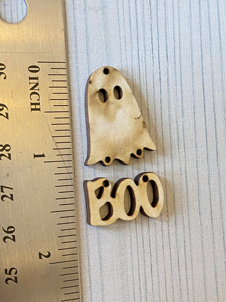 Ghost Boo Dangle Blank