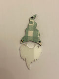 Gnome Hat and Beard Earring Blank