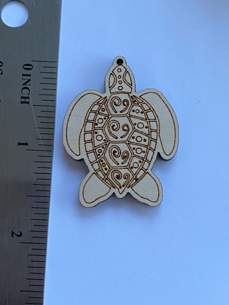 Sea turtle 1 Wood Blank