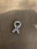 Stud - Cancer ribbon  Wood or acrylic Blank