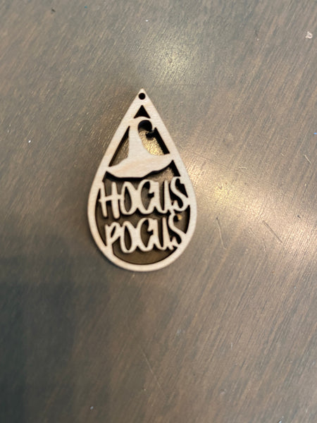 Hocus Pocus Cutout Wood Blank