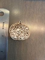 Filigree Pumpkin Wood Blank