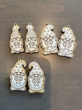 Gnome - Ribbon  Wood Blank