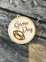 Game Day Football Wood Blank