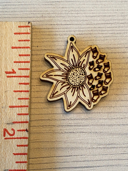 Sunflower Stocking  Wood Blank