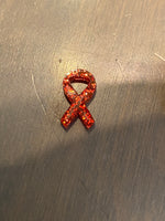 Stud - Cancer ribbon  Wood or acrylic Blank