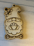 Gnome - Beach  Wood Blank