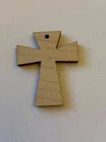 Leopard Cross Wood Blank