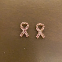 Stud - Cancer ribbon  Wood or acrylic Blank