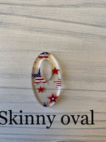 Mini Patriotic Stars Acrylic