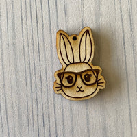 Bunny with Glasses