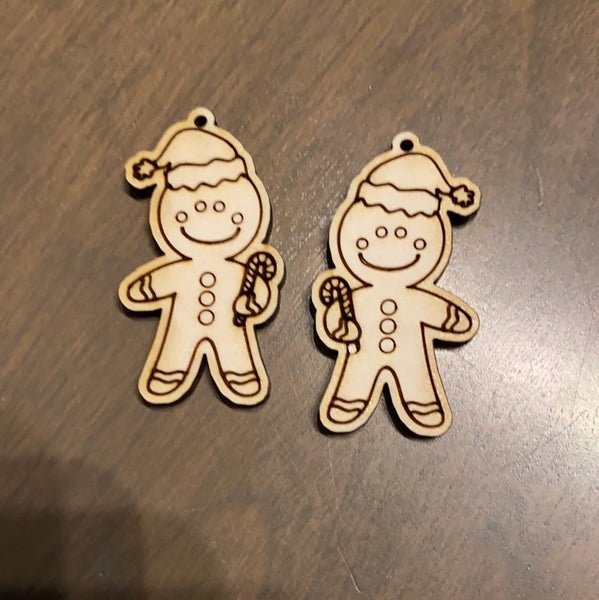 Gingerbread Boy Wood Blank