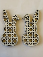 Rattan Bunny Wood Blank