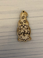 Gnome - autism puzzle  Wood Blank