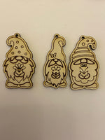 Spring Gnomes Wood Blank