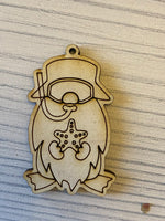 Gnome - Beach  Wood Blank