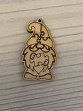Gnome - autism puzzle  Wood Blank