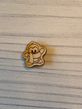 Penguin Dangle and Stud Wood Blank