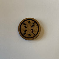 Baseball Connector Wood Blank